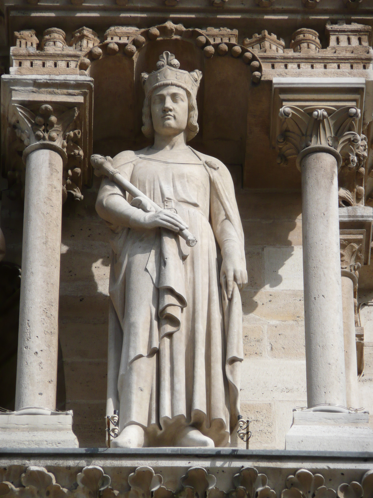 รูปถ่าย ฝรั่งเศส(France) ปารีส(Paris) มหาวิหารน็อทร์-ดาม(Notre Dame) 2007-05 7