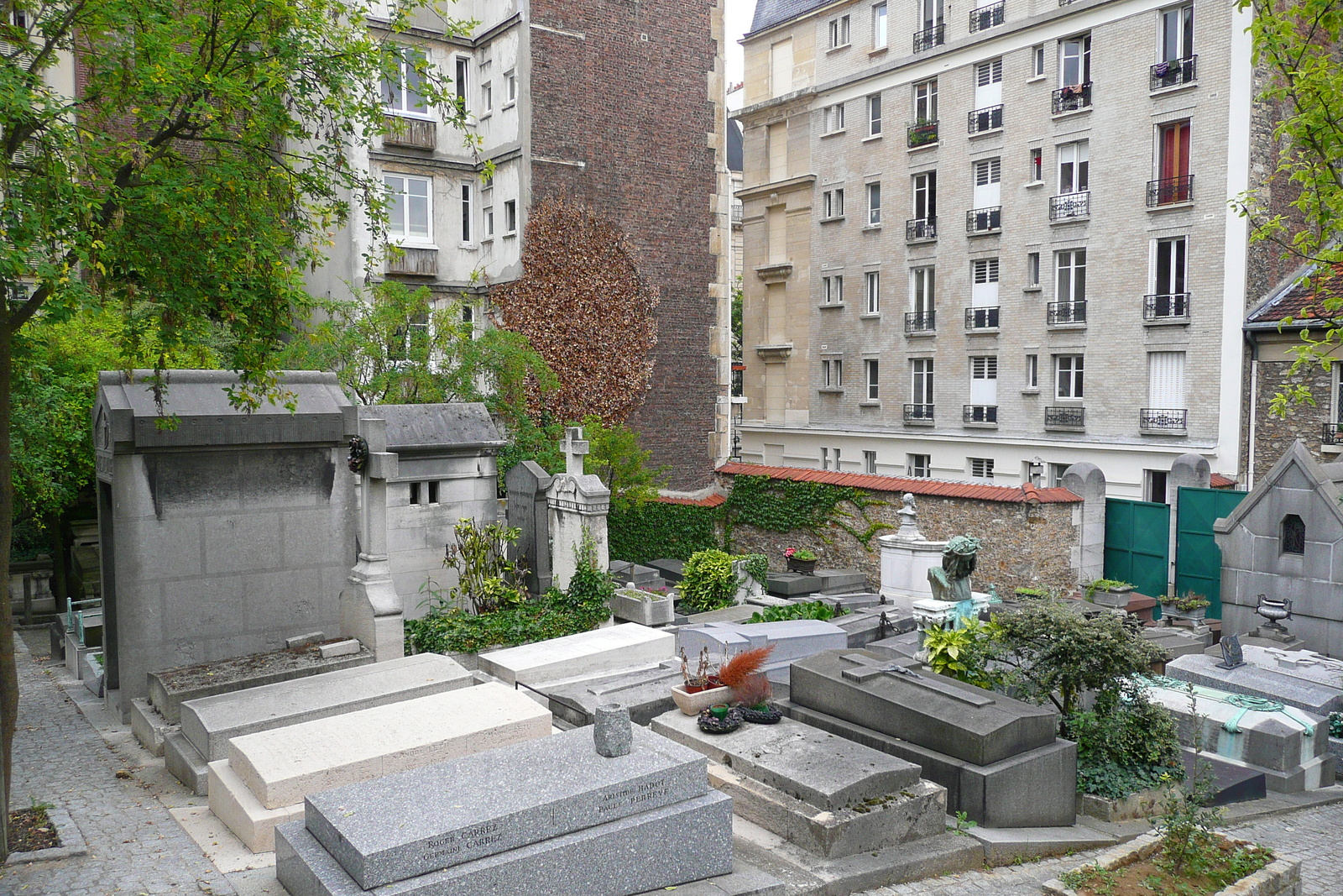รูปถ่าย ฝรั่งเศส(France) ปารีส(Paris) สุสานแซ็ง-แว็งซ็อง(St. Vincent Cemetery) 2007-06 19