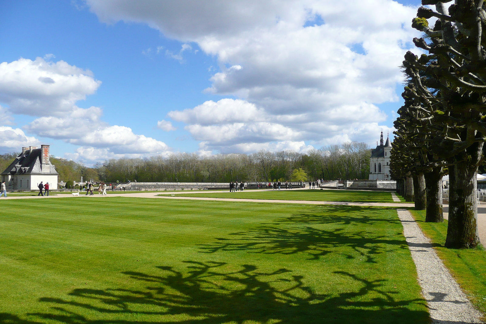 รูปถ่าย ฝรั่งเศส(France) ปราสาทเชอนงโซ(Chenonceau Castle) สวนปราสาทเชอนงโซ(Gardens of Chenonceau) 2008-04 16