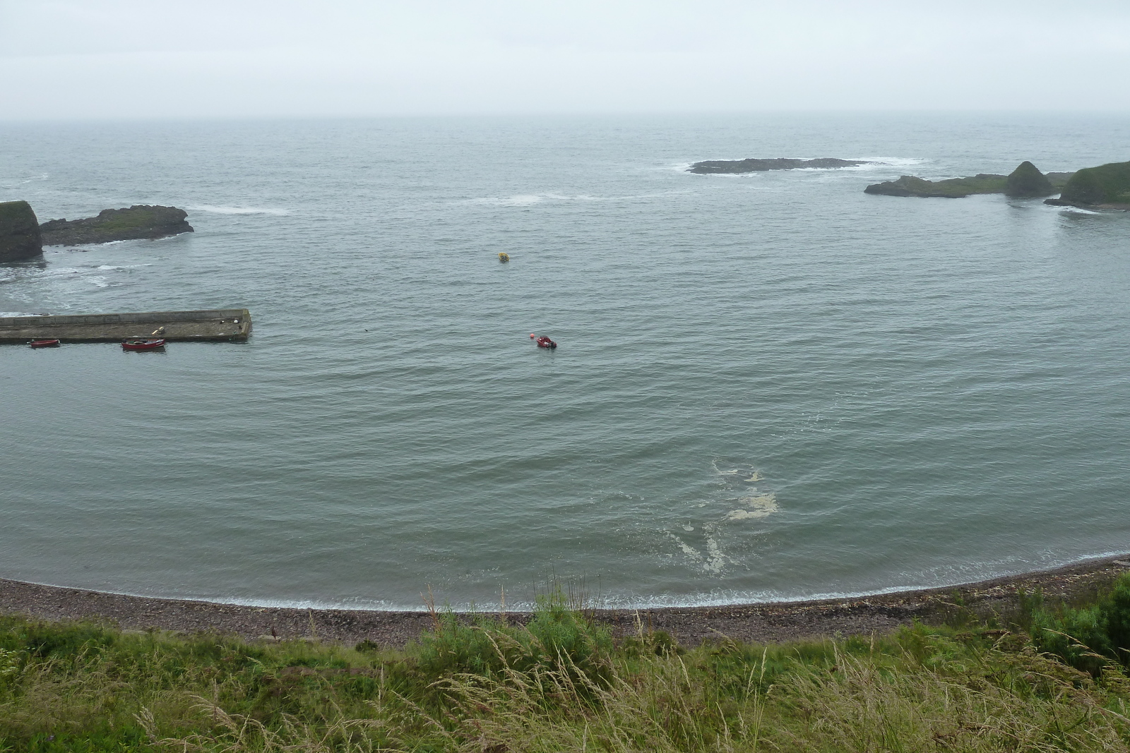 รูปถ่าย อังกฤษ(United Kingdom) สกอตแลนด์(Scotland) อ่าวแคทเทอร์ไลน์(Catterline Bay) 2011-07 2