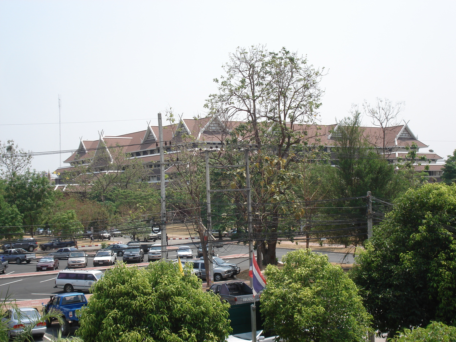 รูปถ่าย ไทย(Thailand) เชียงใหม่(Chiang Mai) ข้างในคุเมืองเชียงใหม่(Inside Canal) ศาลากลาง(City Hall) 2006-04 2