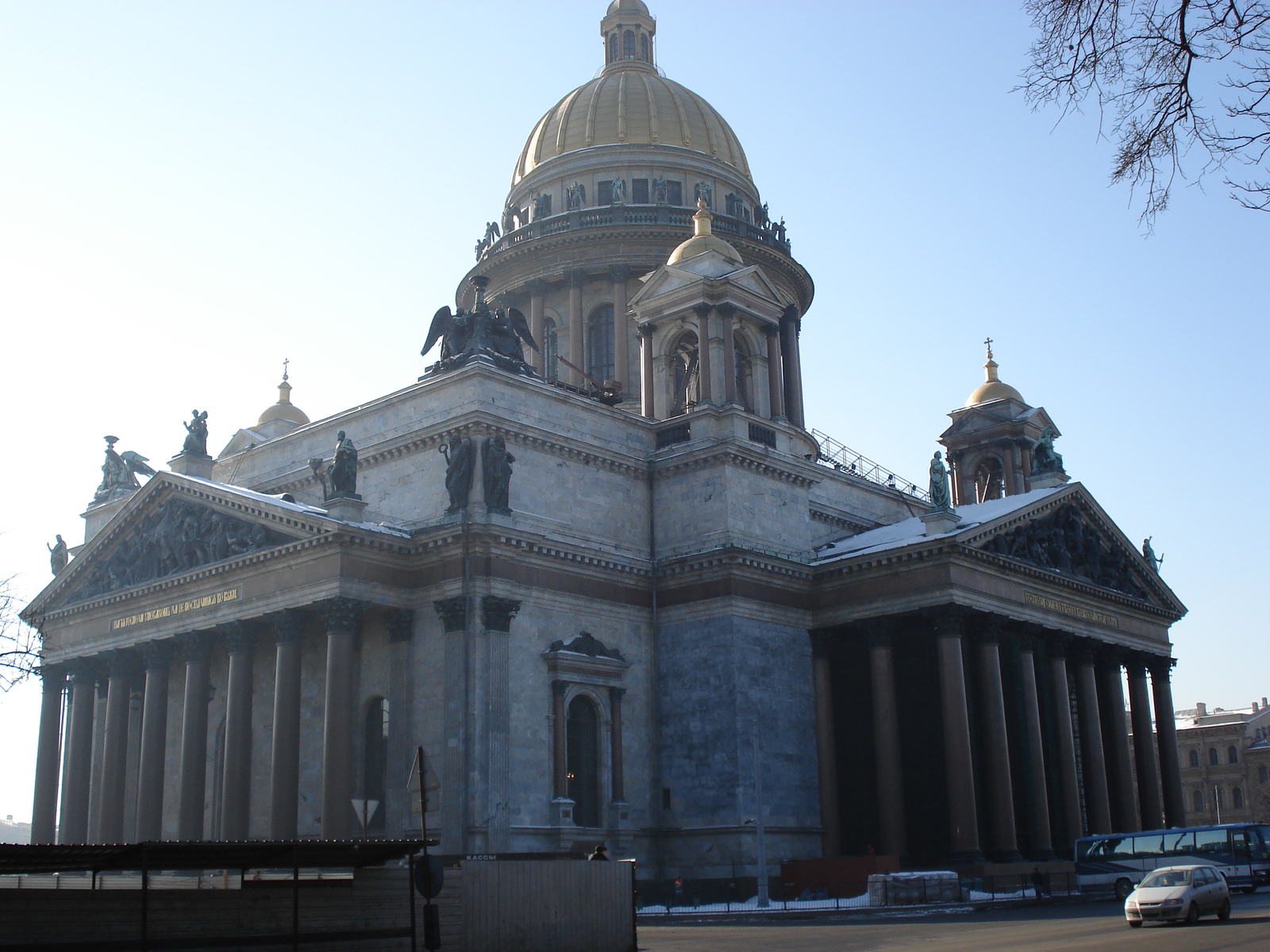 รูปถ่าย รัสเซีย(Russia) เซนต์ปีเตอร์สเบิร์ก(St Petersburg) มหาวิหารเซนต์ไอแซก(St Isaac cathedral) 2006-03 25