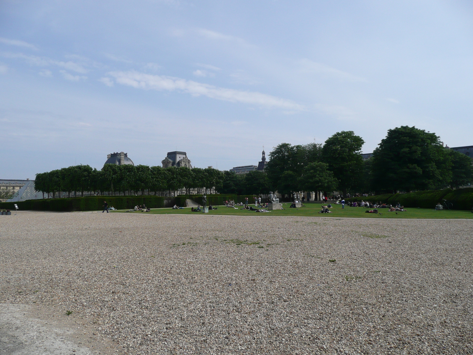 รูปถ่าย ฝรั่งเศส(France) ปารีส(Paris) สวนการูแซลแห่งลูฟวร์(Louvre Carrousel Garden) 2007-05 22