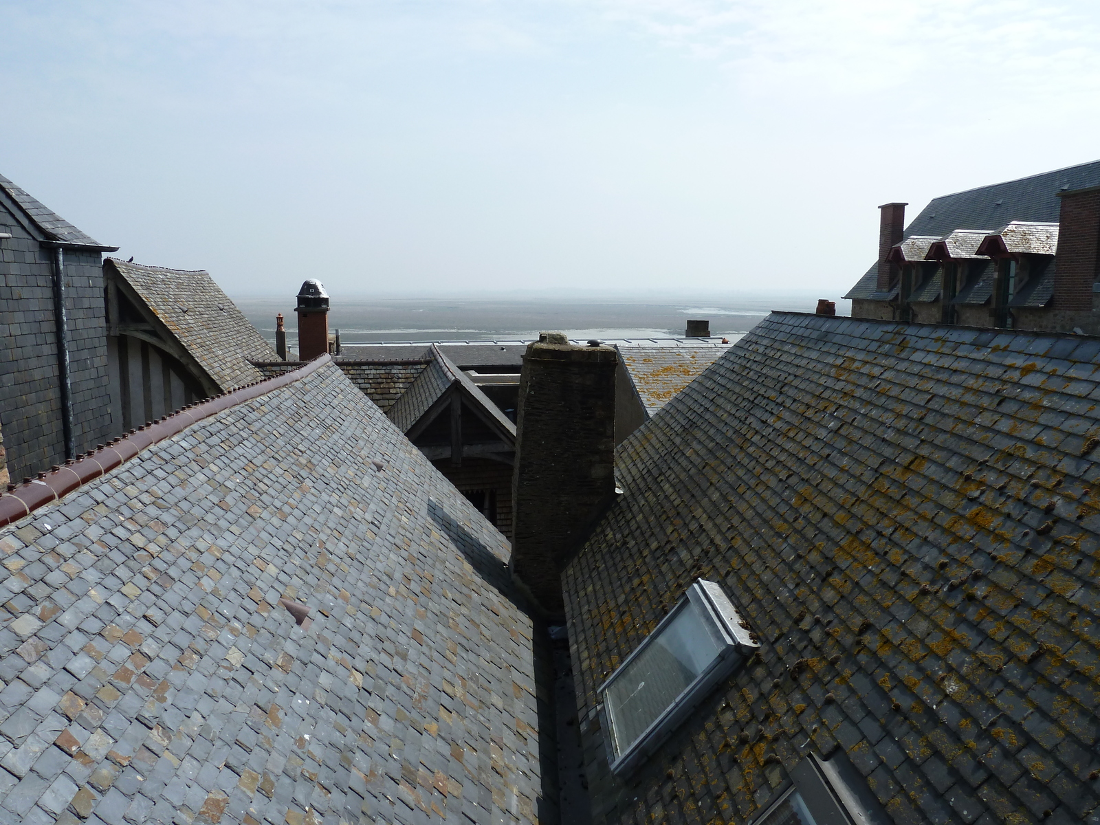 รูปถ่าย ฝรั่งเศส(France) มงแซ็งมีแชล(Mont St Michel) หมู่บ้านมงแซ็งมีแชล(Mont St Michel Village) 2010-04 7