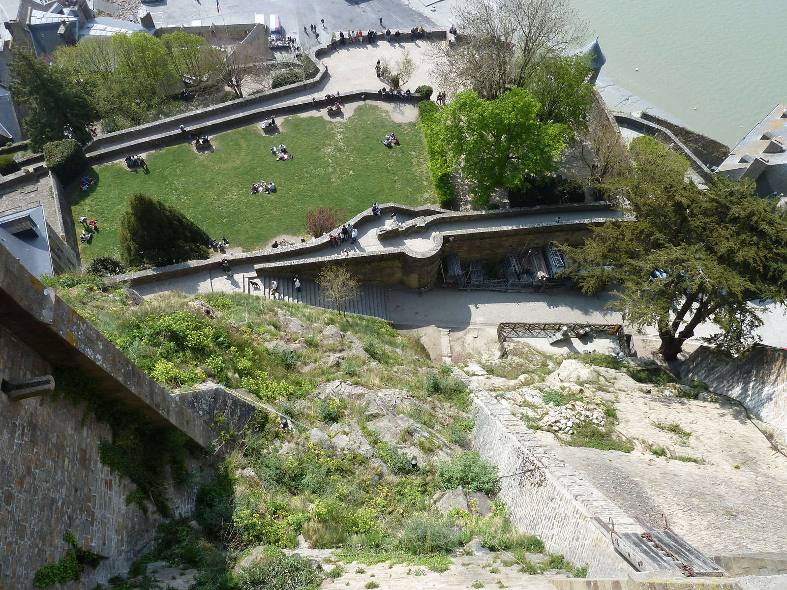 รูปถ่าย ฝรั่งเศส(France) มงแซ็งมีแชล(Mont St Michel) แอบบีมงแซ็งมีแชล(Mont St Michel Abbey) 2010-04 17