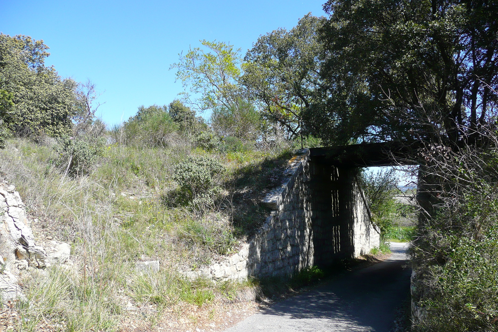 รูปถ่าย ฝรั่งเศส(France) โพรว็องส์(Provence) ถนนจากโบแกร์ไปปงดูการ์(Beaucaire to pont du gard road) 2008-04 4