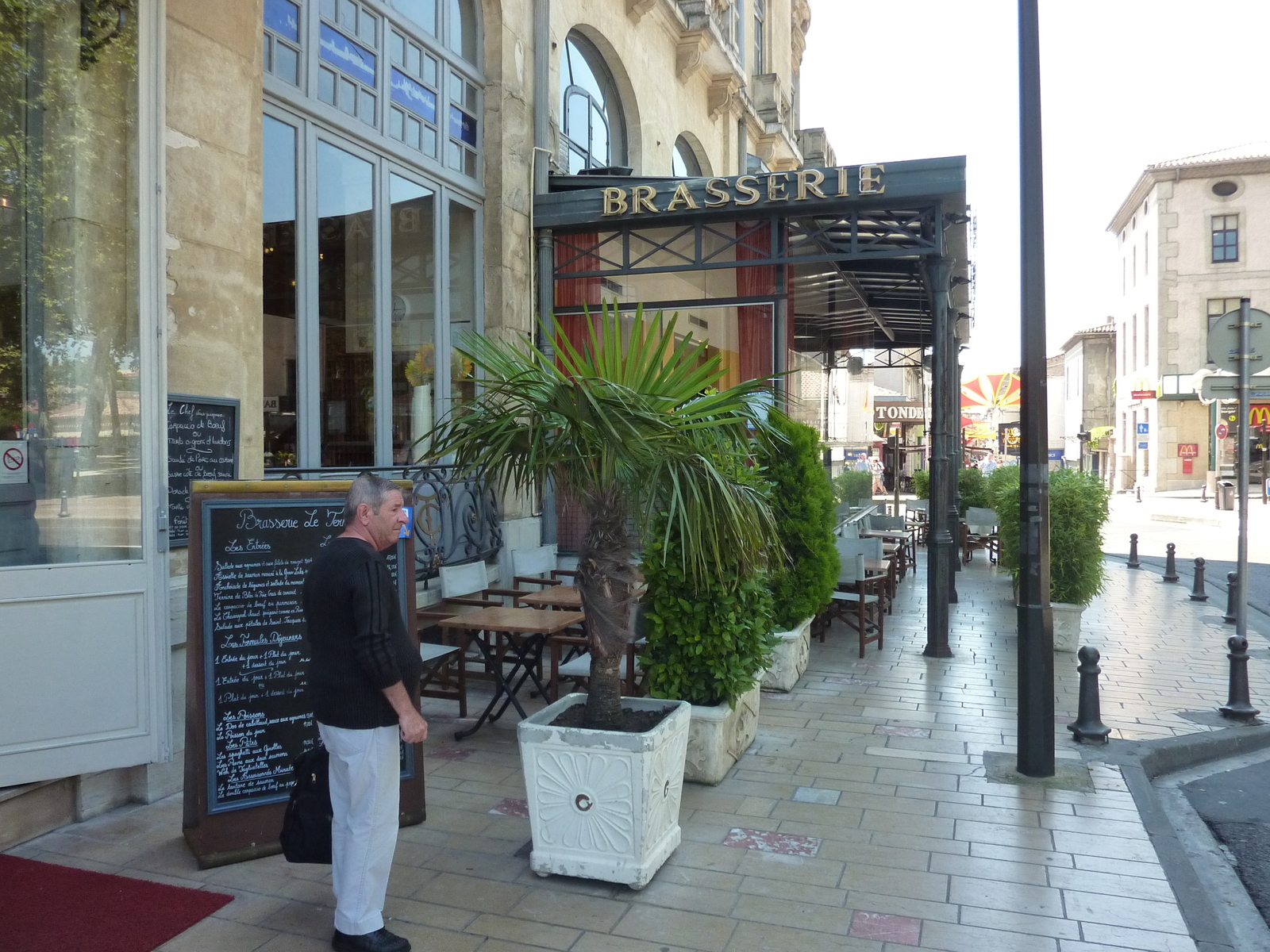รูปถ่าย ฝรั่งเศส(France) การ์กาซอน(Carcassonne) โรงแรมเทอร์มินัส(Terminus Hotel) 2009-07 20