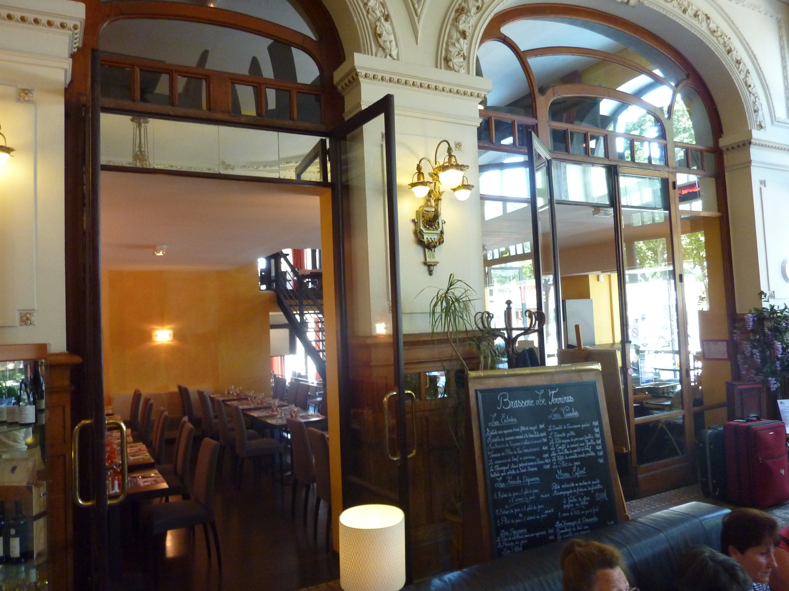 รูปถ่าย ฝรั่งเศส(France) การ์กาซอน(Carcassonne) โรงแรมเทอร์มินัส(Terminus Hotel) 2009-07 21