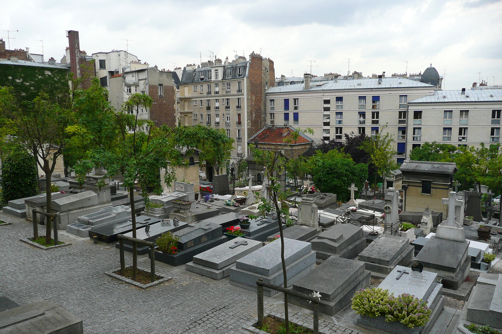 รูปถ่าย ฝรั่งเศส(France) ปารีส(Paris) สุสานแซ็ง-แว็งซ็อง(St. Vincent Cemetery) 2007-06 14