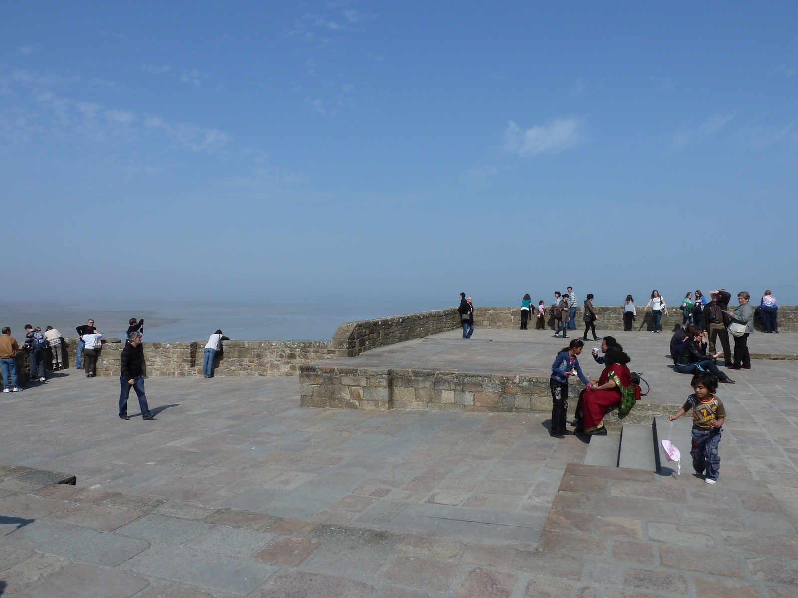 รูปถ่าย ฝรั่งเศส(France) มงแซ็งมีแชล(Mont St Michel) แอบบีมงแซ็งมีแชล(Mont St Michel Abbey) 2010-04 32