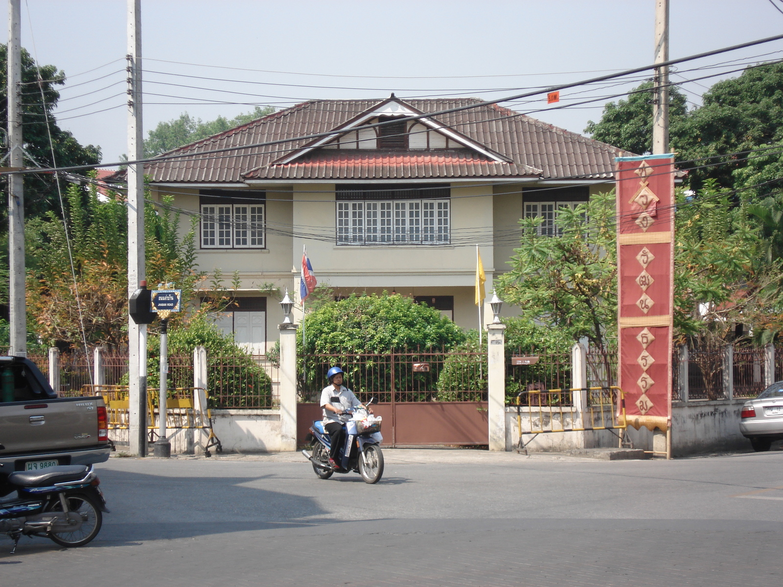 รูปถ่าย ไทย(Thailand) เชียงใหม่(Chiang Mai) ข้างในคุเมืองเชียงใหม่(Inside Canal) 2006-04 41