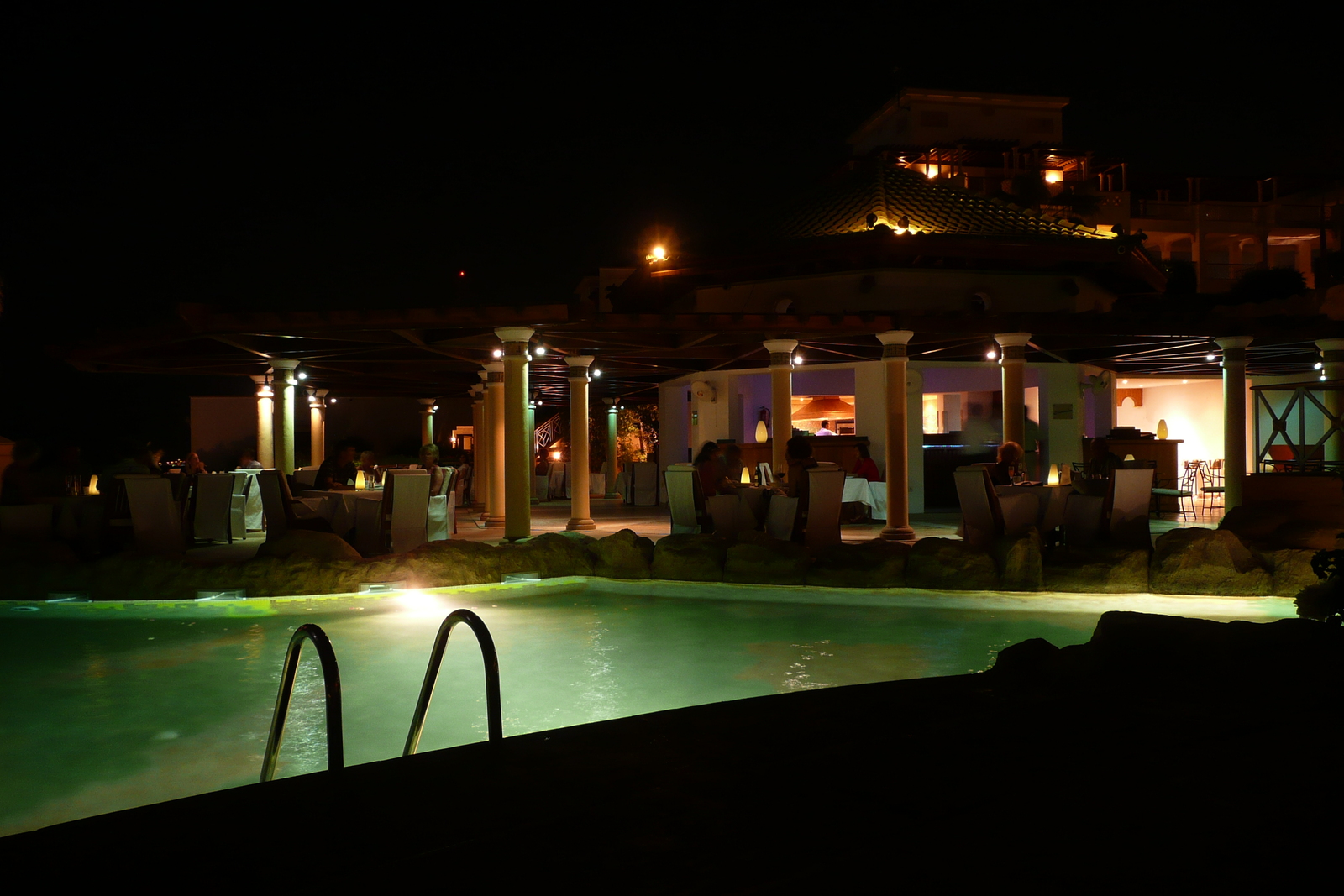 รูปถ่าย อียิปต์(Egypt) ชาร์มเอลชีค(Sharm el Sheikh) โรงแรมไฮแอต(Hyatt Hotel) สระว่ายน้ำไฮแอต ชาร์มเอลชีค(Hyatt Sharm el Sheikh Pool) 2008-06 0