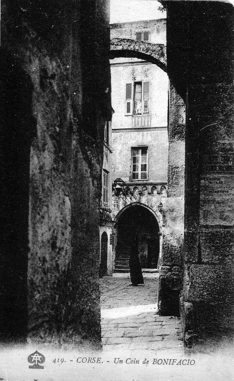 รูปถ่าย ฝรั่งเศส(France) คอร์สิคา(Corsica) โปสการ์ดเก่า(Old Postcards) 1900-01 76
