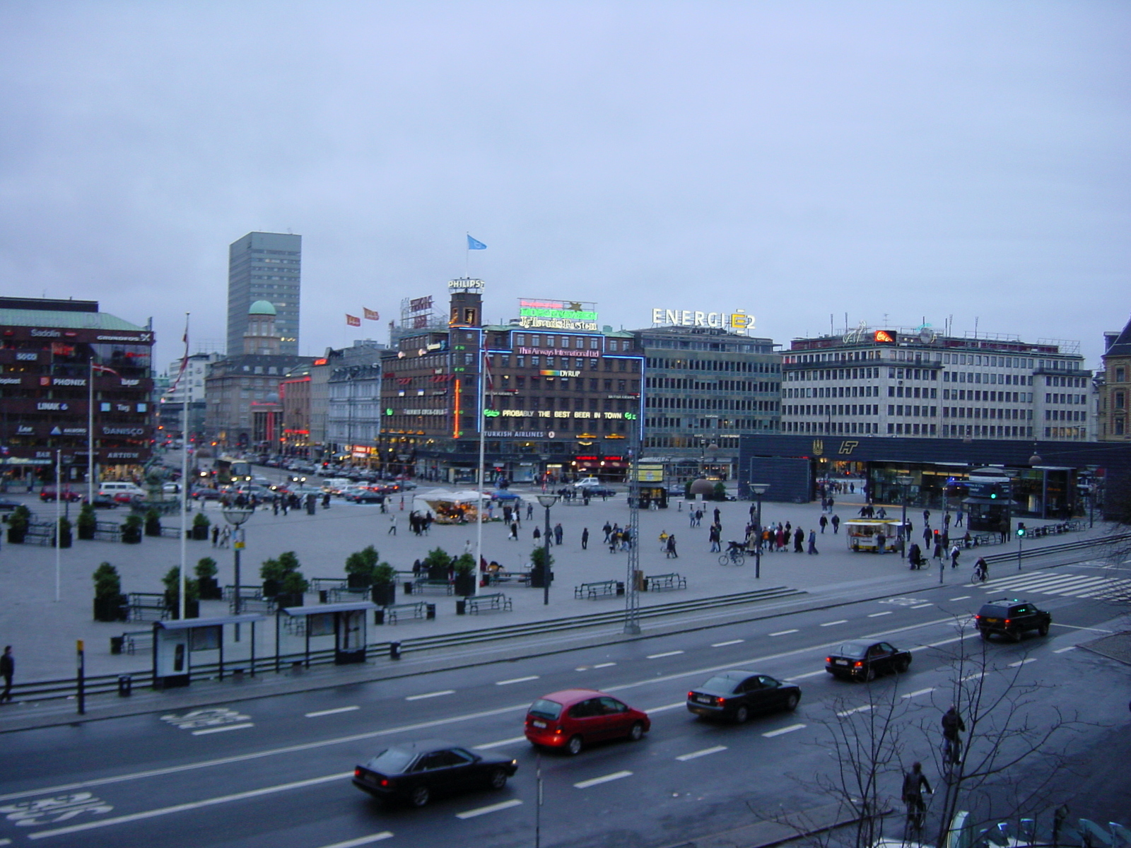 รูปถ่าย เดนมาร์ก(Denmark) โคเปนเฮเกน(Copenhagen) โรงแรมพาเลซ(Palace Hotel) 2001-11 21