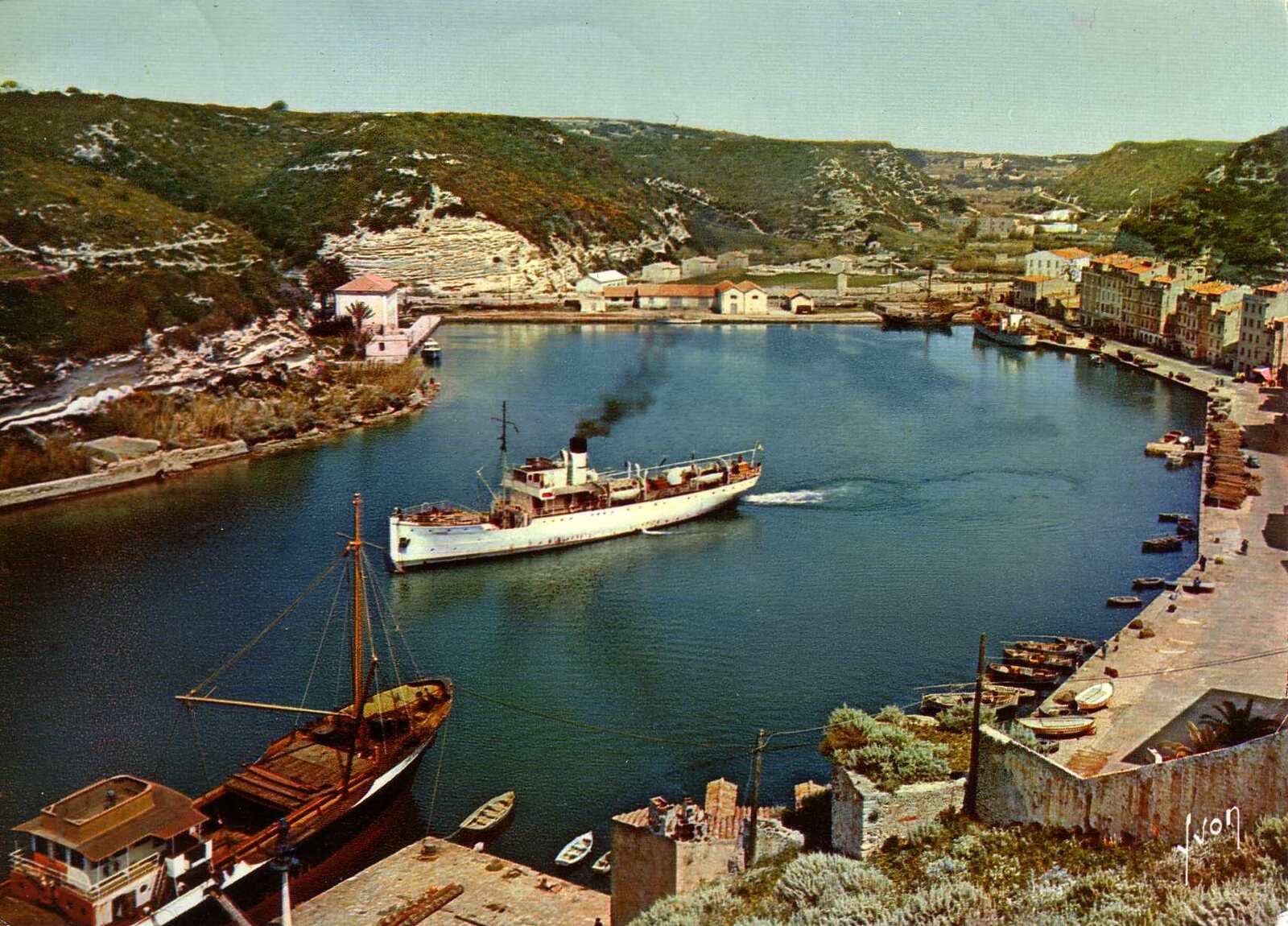 รูปถ่าย ฝรั่งเศส(France) คอร์สิคา(Corsica) โปสการ์ดเก่า(Old Postcards) 1900-01 122