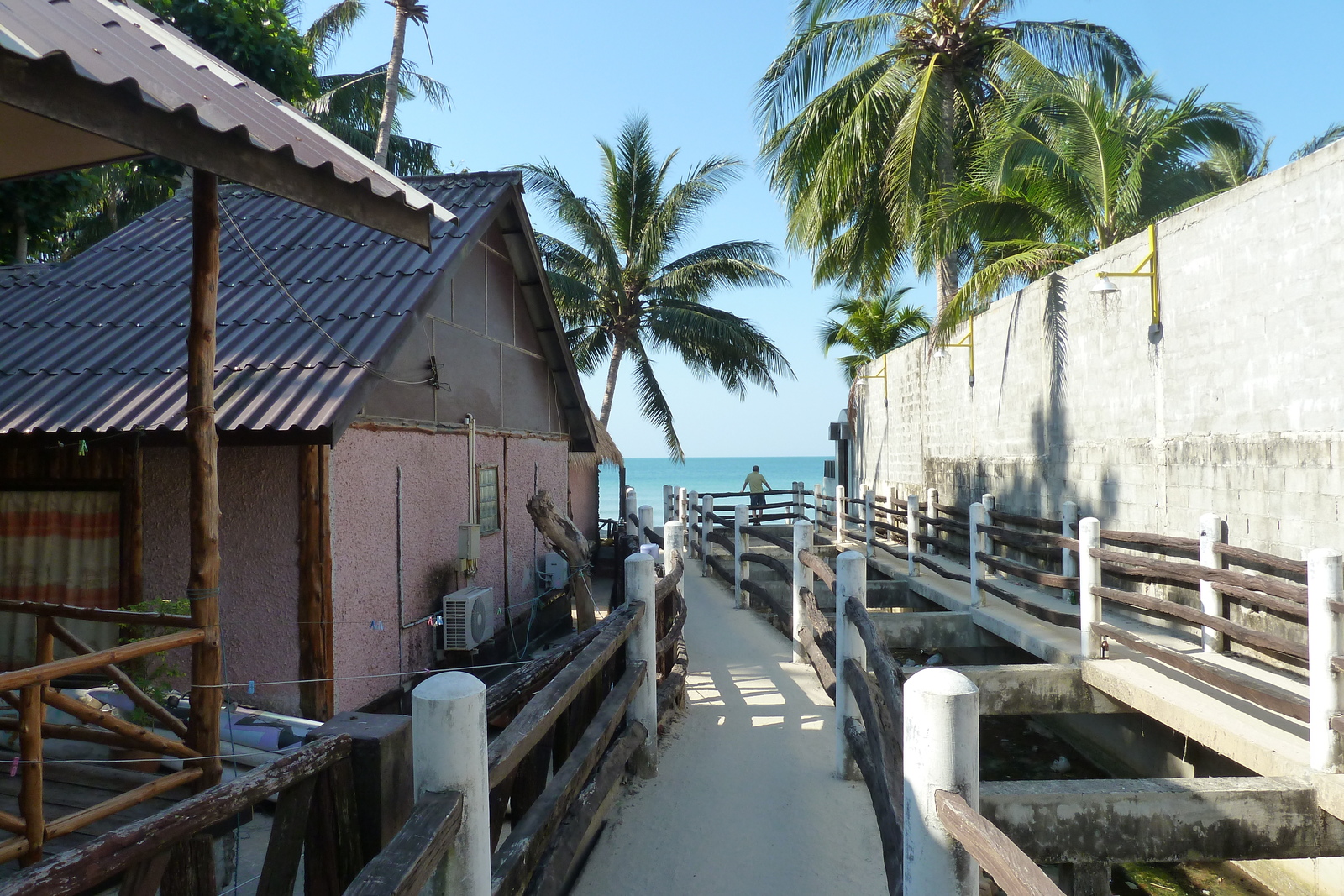 รูปถ่าย ไทย(Thailand) เกาะช้าง(Ko Chang) ถนนบนเกาะ(Island road) 2011-02 9