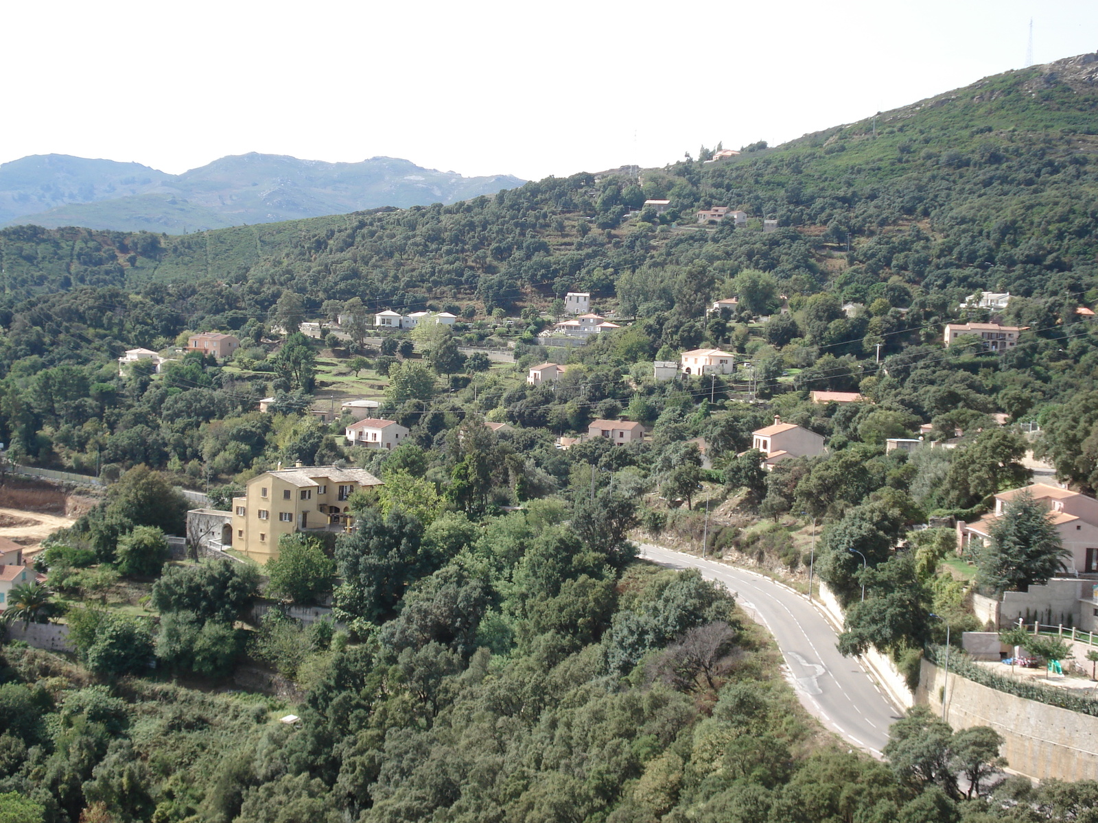 รูปถ่าย ฝรั่งเศส(France) คอร์สิคา(Corsica) ถนนจากบัสตียาไปแซ็งฟลอร็อง(Bastia to Saint Florent Road) 2006-09 8
