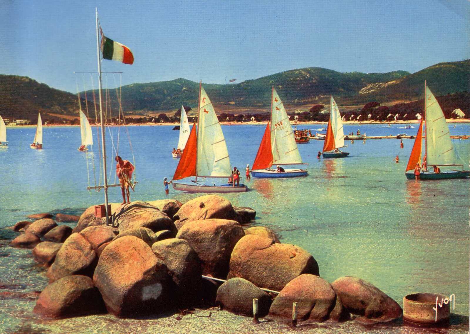 รูปถ่าย ฝรั่งเศส(France) คอร์สิคา(Corsica) โปสการ์ดเก่า(Old Postcards) 1900-01 165