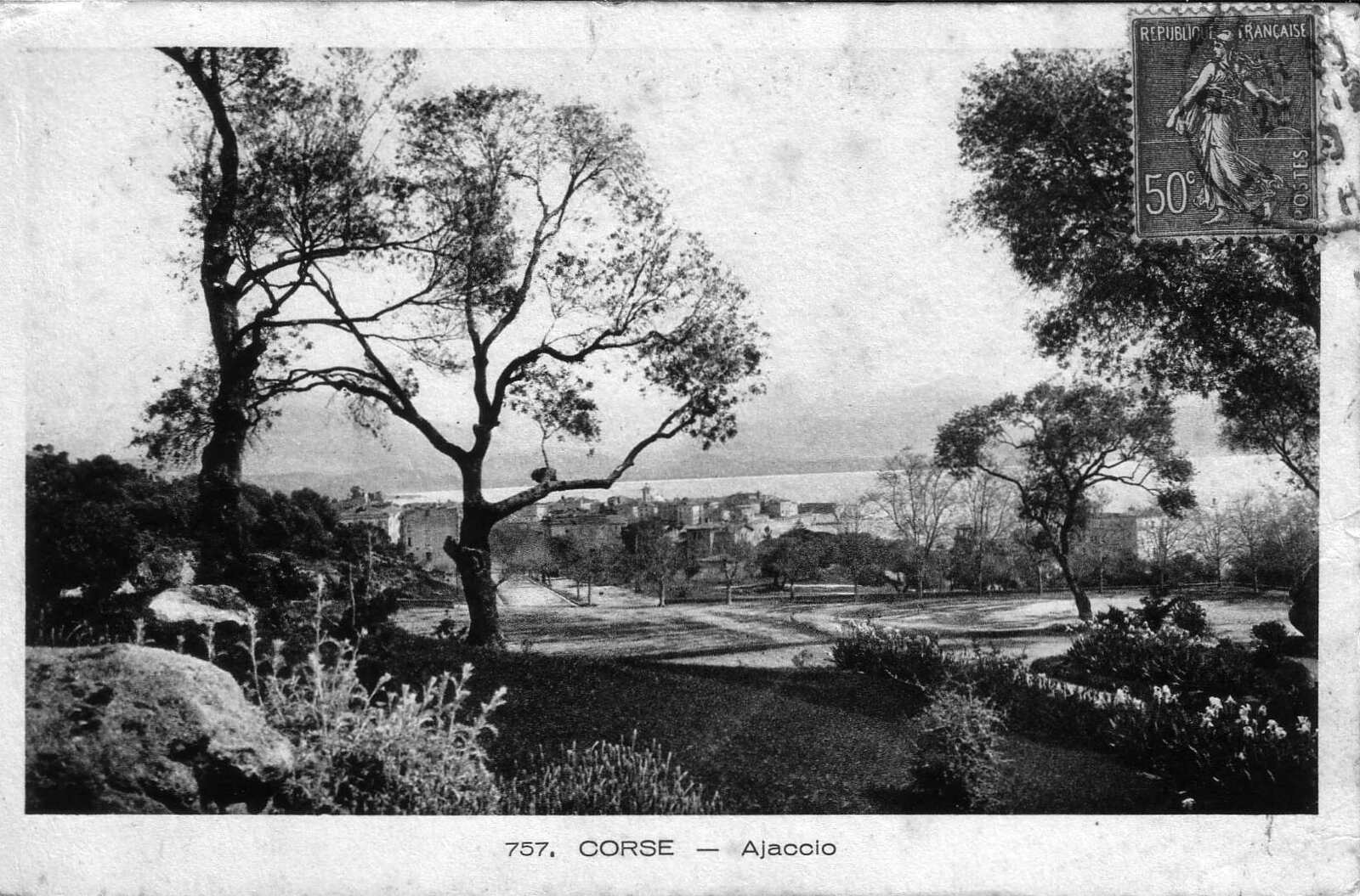 รูปถ่าย ฝรั่งเศส(France) คอร์สิคา(Corsica) โปสการ์ดเก่า(Old Postcards) 1900-01 18