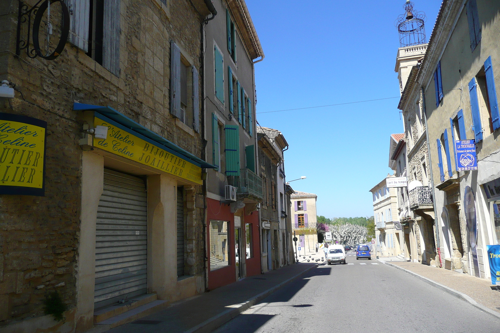 รูปถ่าย ฝรั่งเศส(France) โพรว็องส์(Provence) ถนนจากโบแกร์ไปปงดูการ์(Beaucaire to pont du gard road) 2008-04 16