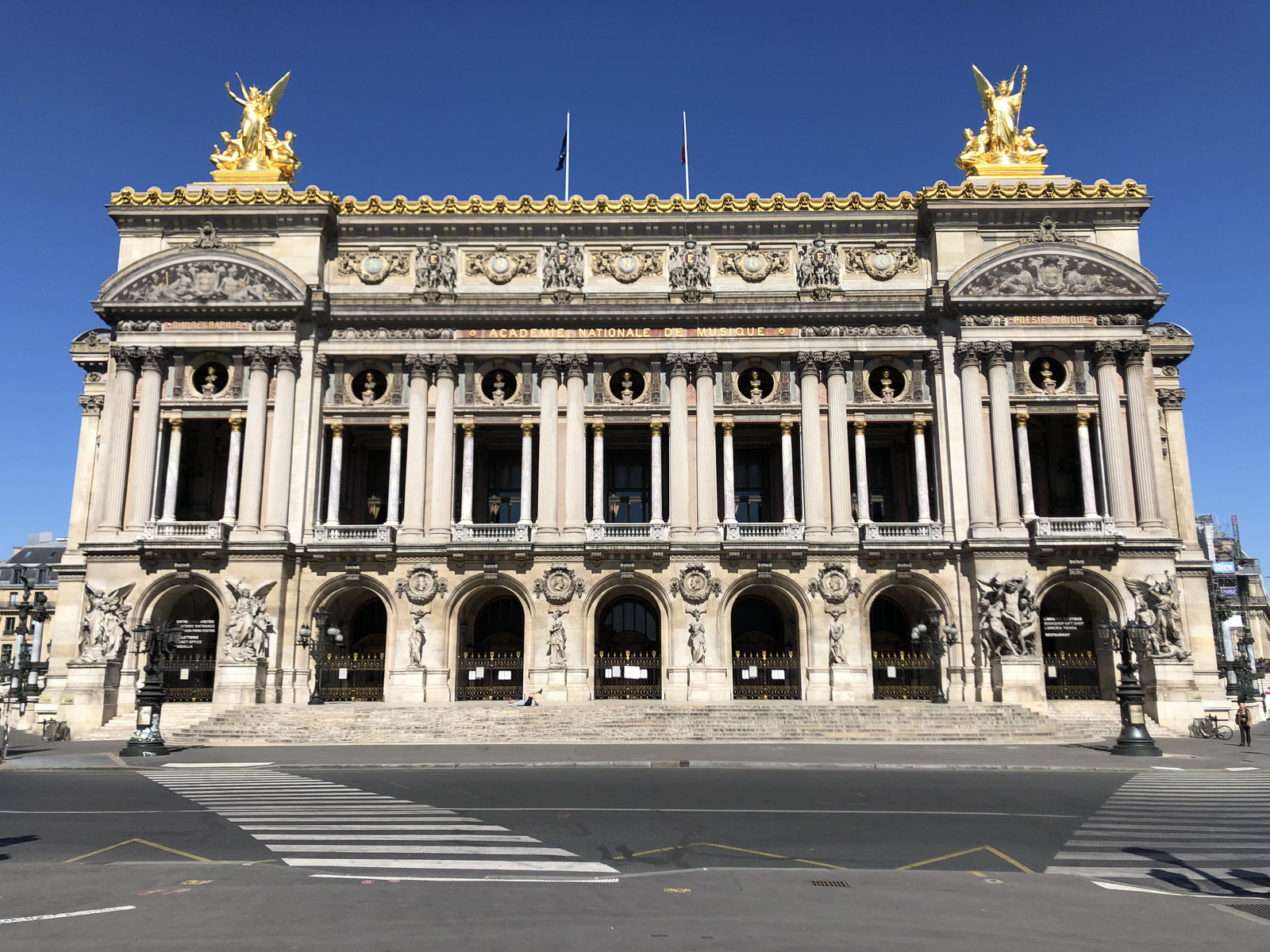 รูปถ่าย ฝรั่งเศส(France) ปารีสช่วงล็อกดาวน์(Paris lockdown) 2020-04 127