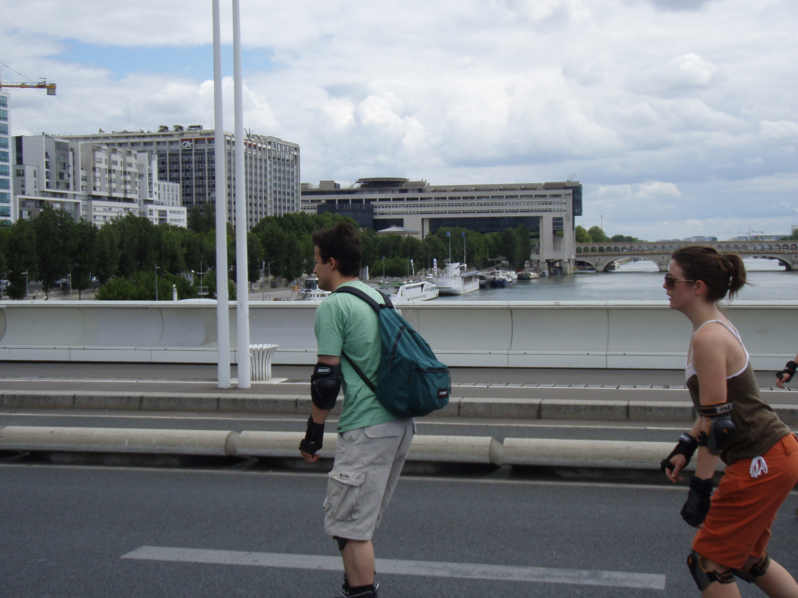 รูปถ่าย ฝรั่งเศส(France) ปารีส(Paris) เล่นสเก็ตในปารีส(Randonnee Roller et Coquillages) 2007-07 133