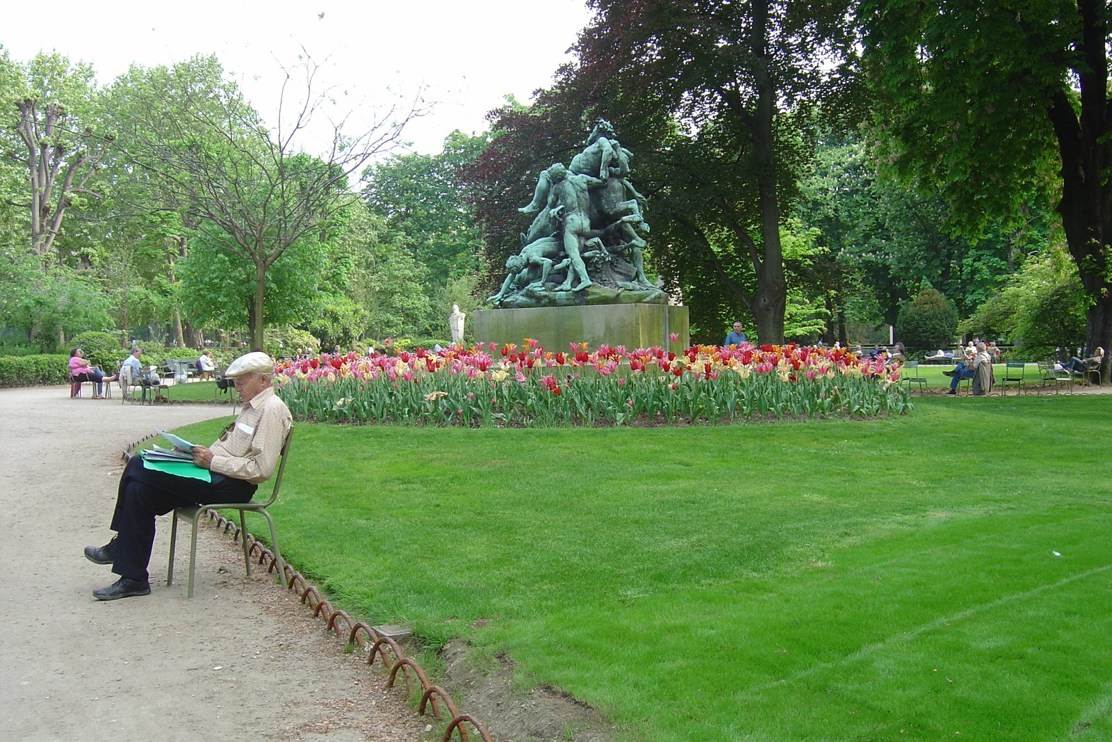 รูปถ่าย ฝรั่งเศส(France) ปารีส(Paris) สวนลักเซมเบิร์ก(Luxembourg Garden) 2007-04 55