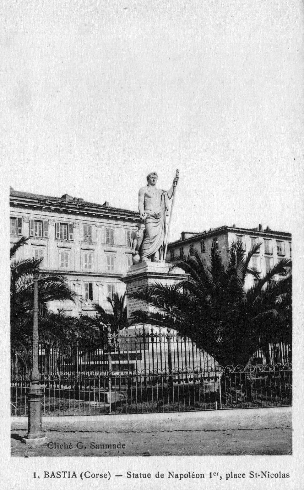 รูปถ่าย ฝรั่งเศส(France) คอร์สิคา(Corsica) โปสการ์ดเก่า(Old Postcards) บาสเทีย(Bastia) 1900-01 111