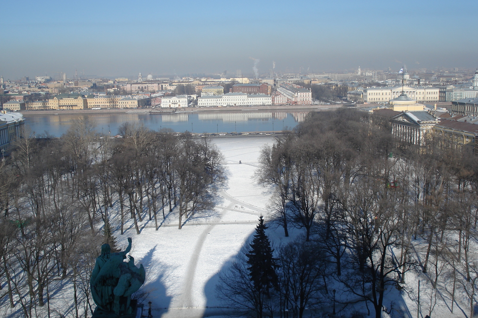 รูปถ่าย รัสเซีย(Russia) เซนต์ปีเตอร์สเบิร์ก(St Petersburg) มหาวิหารเซนต์ไอแซก(St Isaac cathedral) 2006-03 4