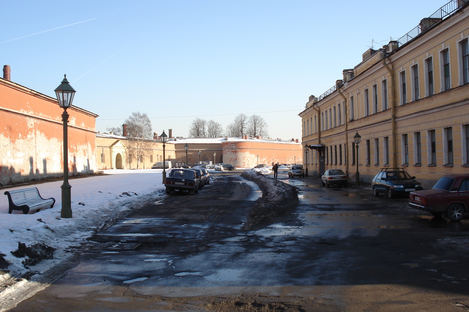 รูปถ่าย รัสเซีย(Russia) เซนต์ปีเตอร์สเบิร์ก(St Petersburg) ป้อมปีเตอร์และพอล(Peter and Paul fortress) 2006-03 7