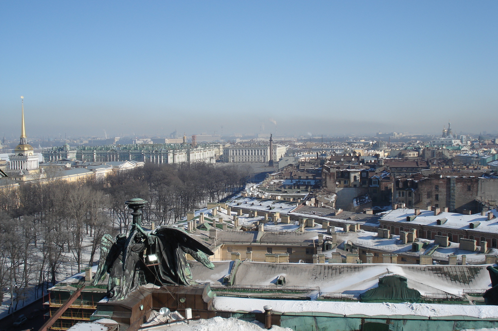 รูปถ่าย รัสเซีย(Russia) เซนต์ปีเตอร์สเบิร์ก(St Petersburg) มหาวิหารเซนต์ไอแซก(St Isaac cathedral) 2006-03 9