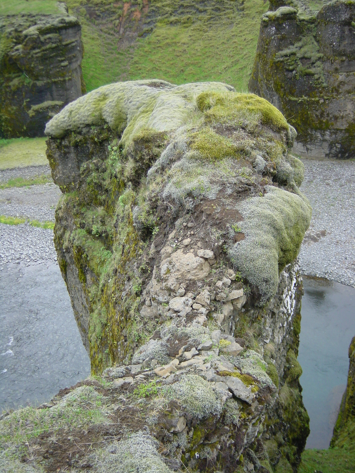 รูปถ่าย ไอซ์แลนด์(Iceland) ถนนหมายเลข 1 จากวีกไปสกาฟตาเฟลล์(Road 1 Vik to Skaftafell) 2003-06 20