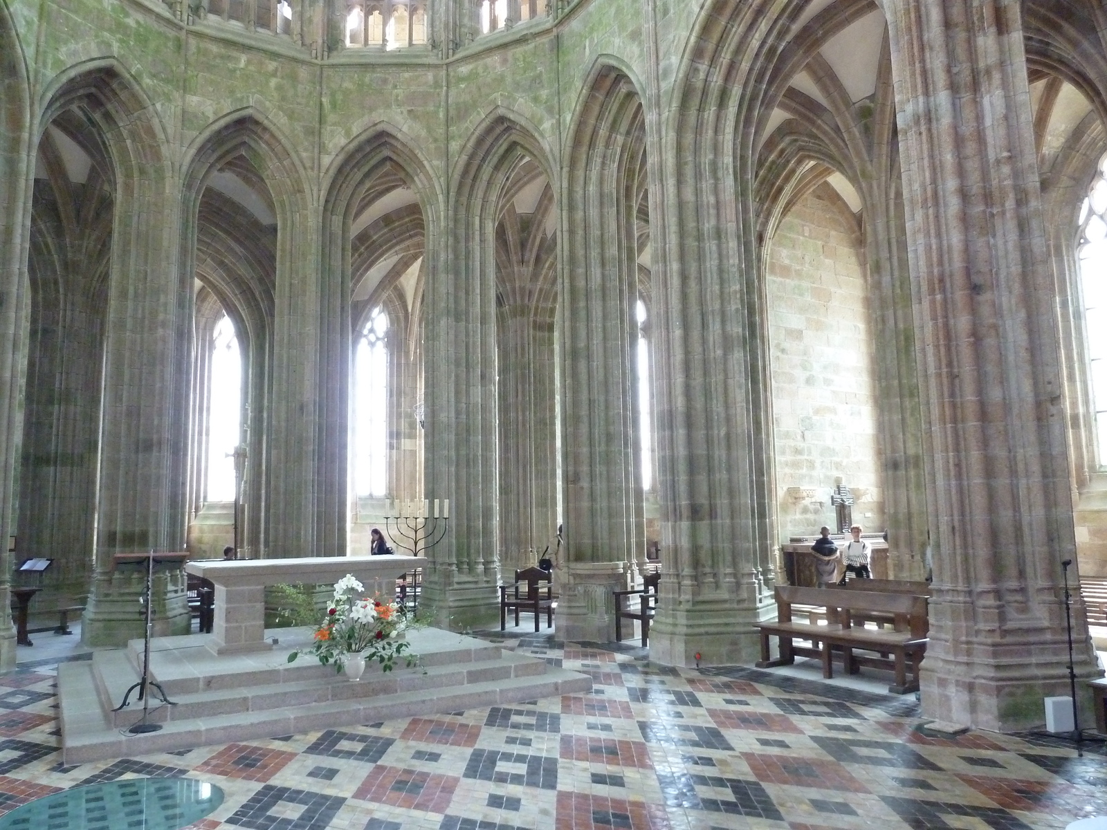 รูปถ่าย ฝรั่งเศส(France) มงแซ็งมีแชล(Mont St Michel) แอบบีมงแซ็งมีแชล(Mont St Michel Abbey) 2010-04 157