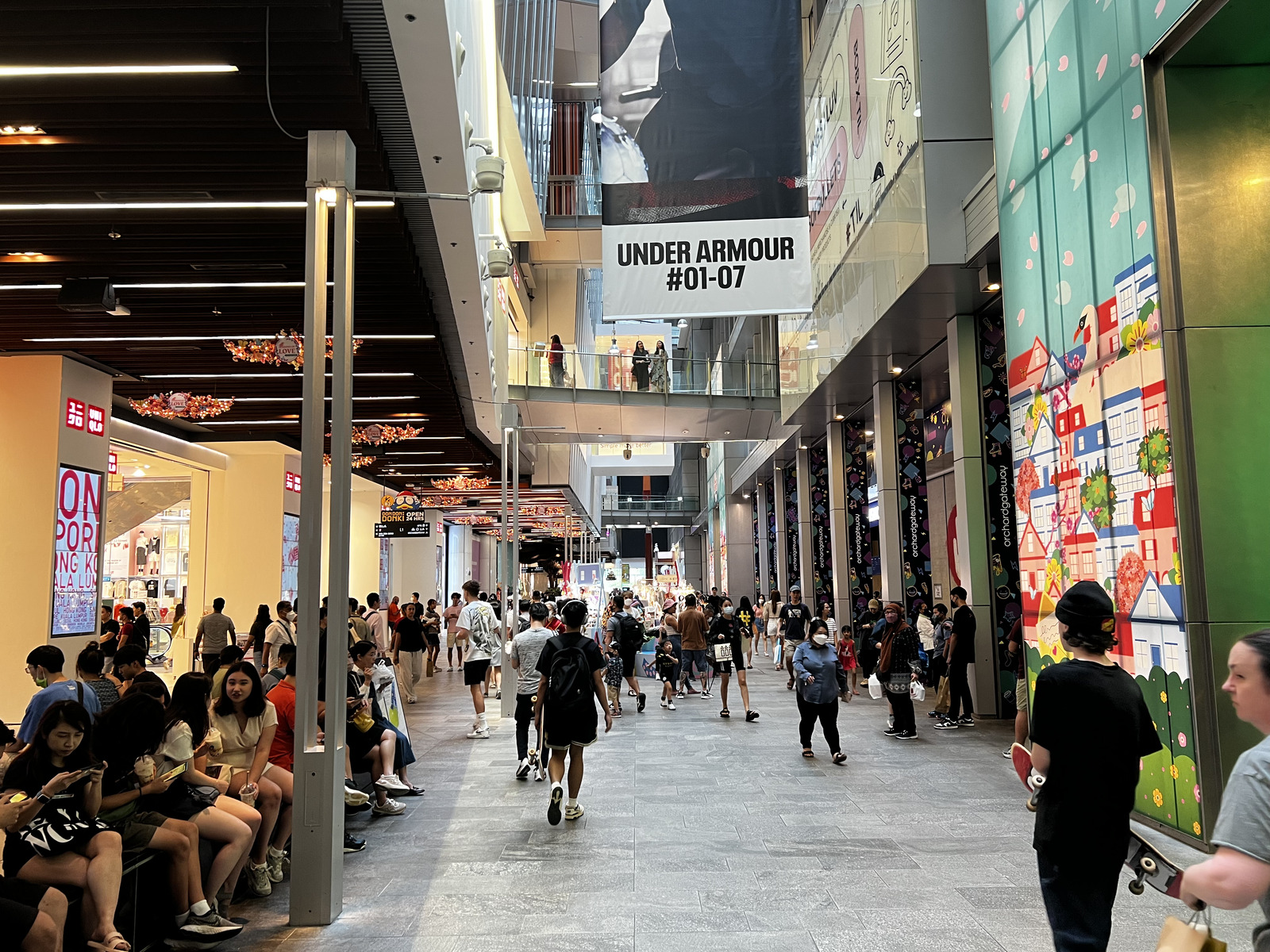 รูปถ่าย สิงคโปร์(Singapore) ถนนออร์ชาร์ด(Orchard road) 2023-01 16