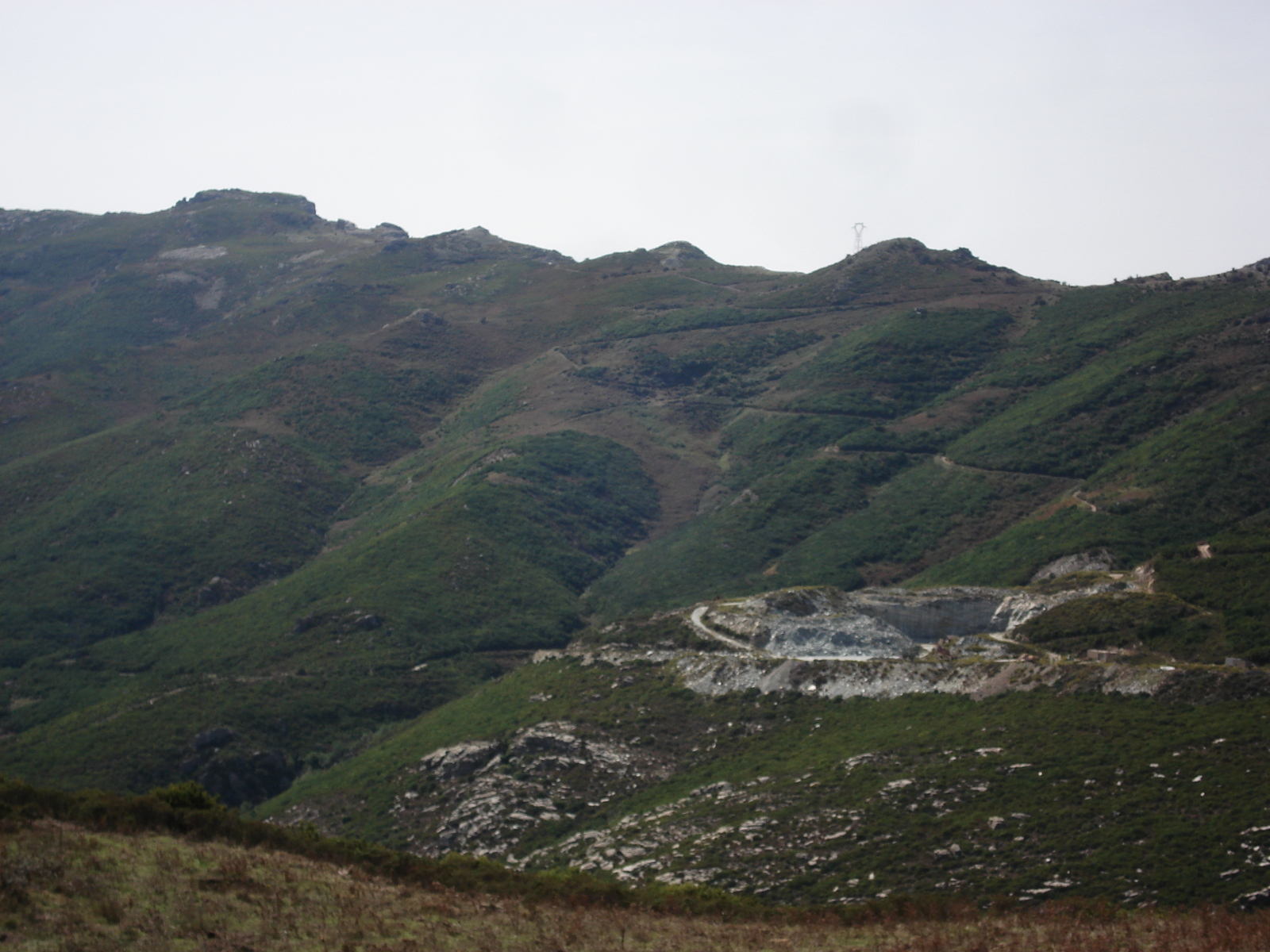 รูปถ่าย ฝรั่งเศส(France) คอร์สิคา(Corsica) ถนนจากบัสตียาไปแซ็งฟลอร็อง(Bastia to Saint Florent Road) 2006-09 30