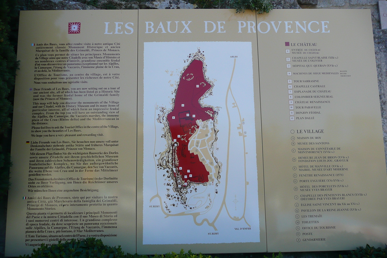 รูปถ่าย ฝรั่งเศส(France) เลส์โบเดอโพรว็องซ์(Baux de Provence) หมู่บ้านโบเดอโพรว็องส์(Baux de Provence Village) 2008-04 62