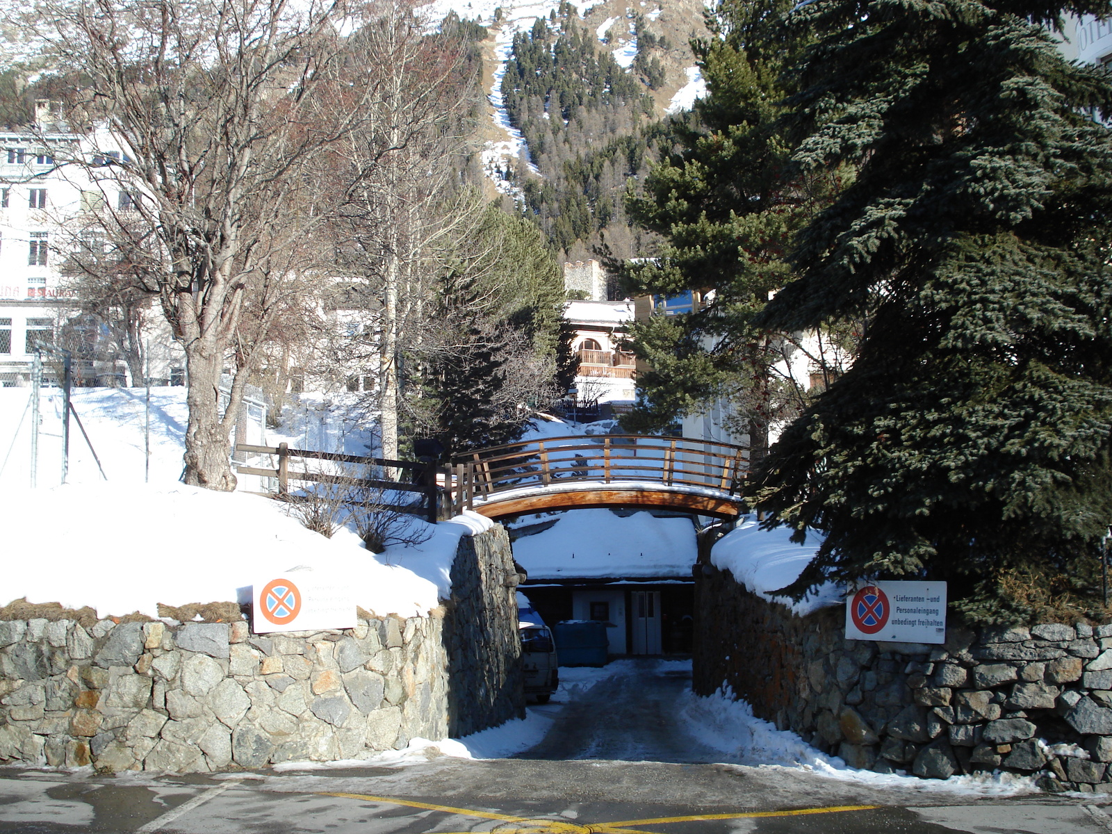 รูปถ่าย สวิสเซอร์แลนด์(Switzerland) ปองเทรซีน่า(Pontresina) 2007-01 10