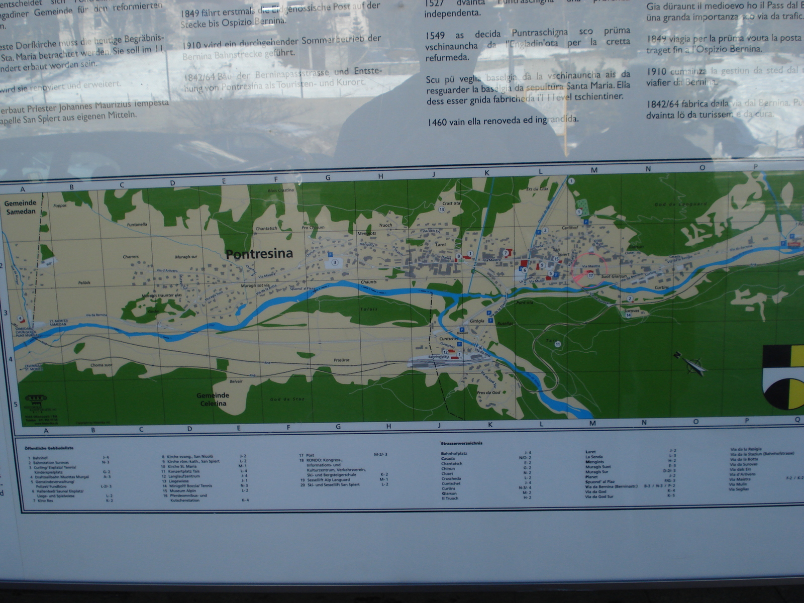 รูปถ่าย สวิสเซอร์แลนด์(Switzerland) ปองเทรซีน่า(Pontresina) 2007-01 26