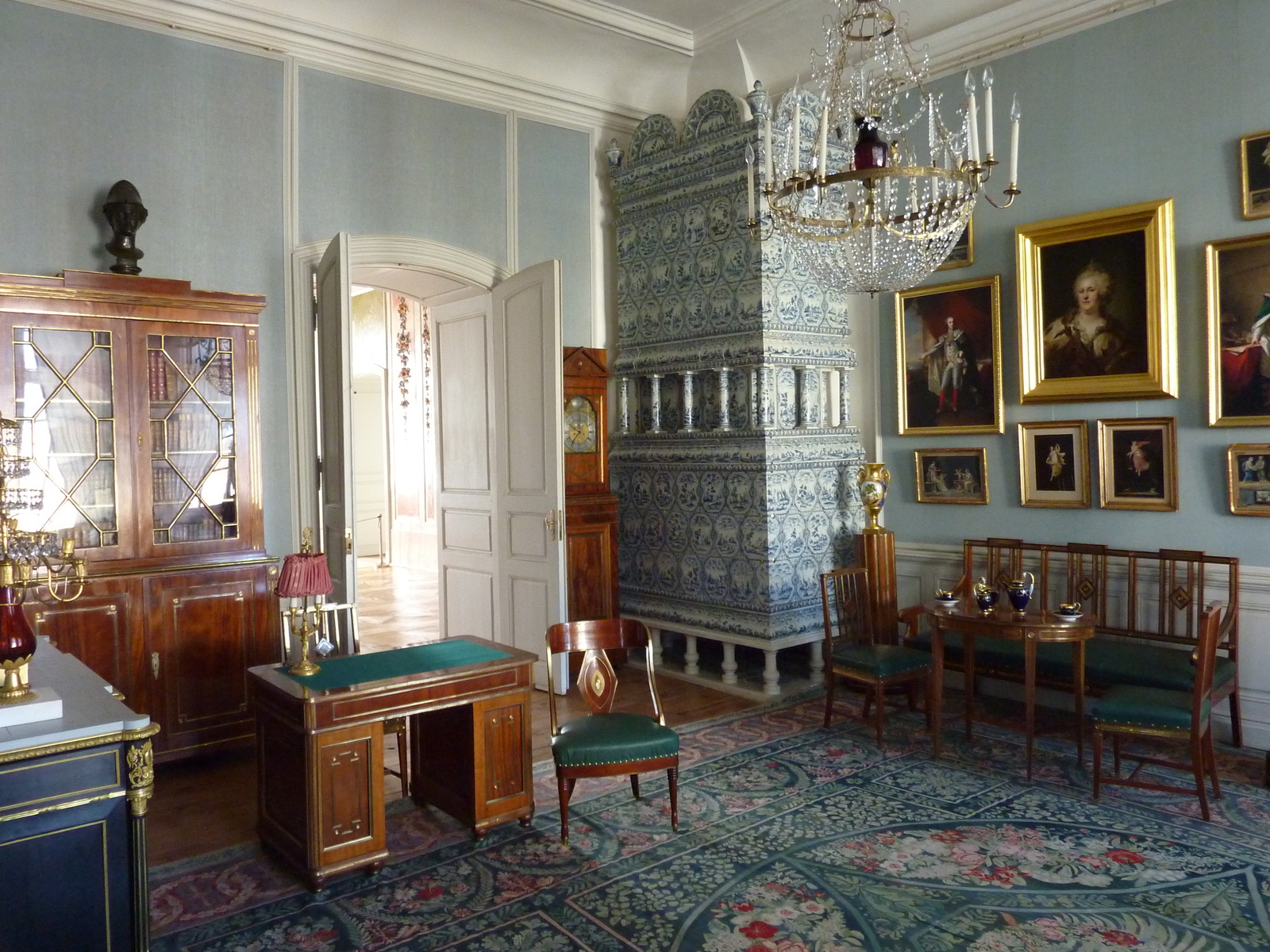 รูปถ่าย ลัตเวีย(Latvia) พระราชวังรุนดาเล(Rundale Palace) 2009-04 51