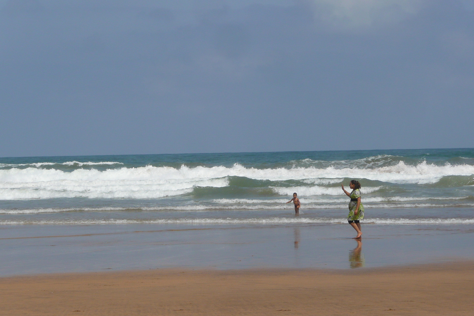 รูปถ่าย โมร็อกโก(Morocco) คาซาบลังกา(Casablanca) หาดคาซาบลังกา(Casablanca Beach) 2008-07 64
