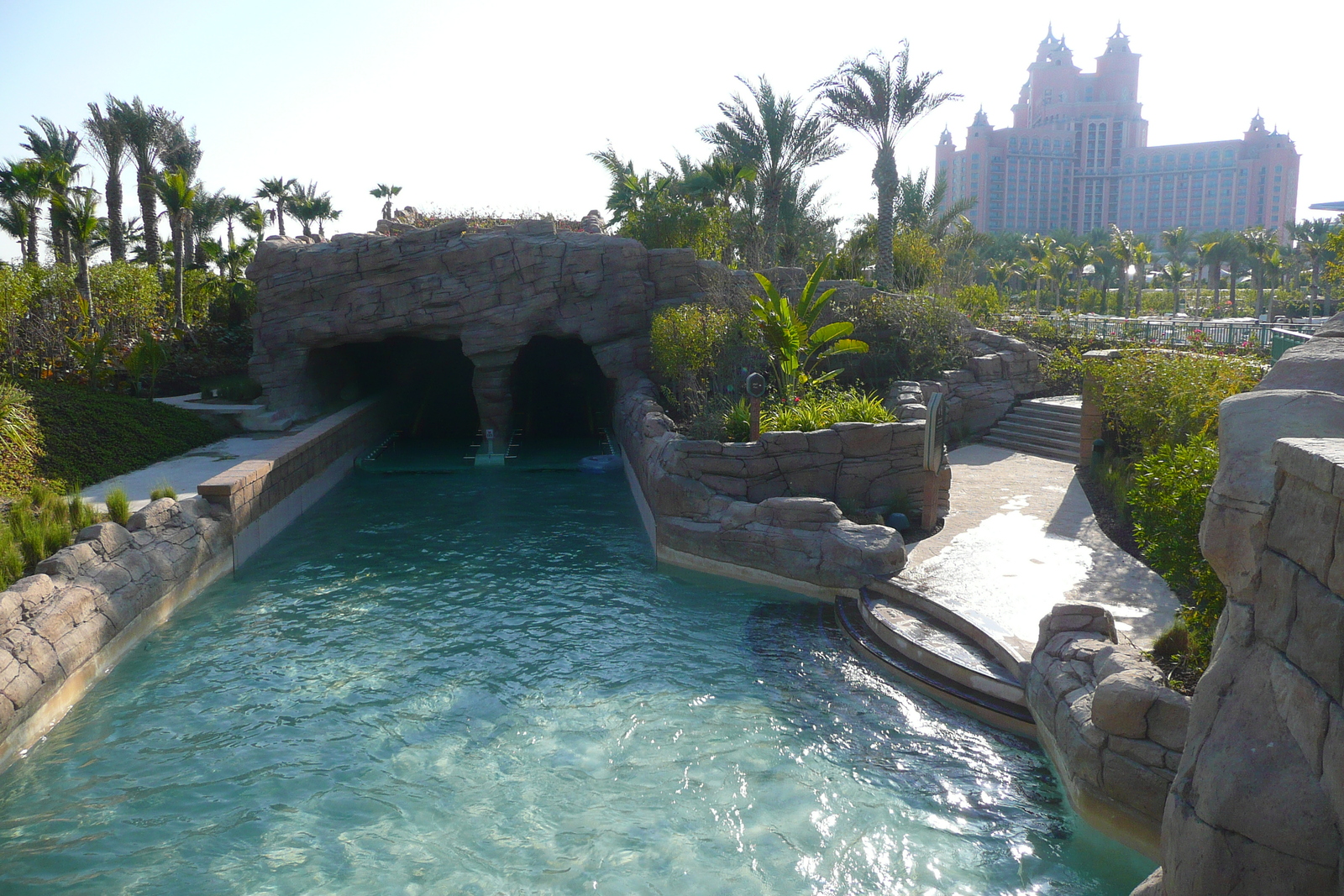 รูปถ่าย สหรัฐอาหรับเอมิเรตส์(United Arab Emirates) ดูไบ(Dubai) สวนน้ำอควาเวนเจอร์ ดูไบ(Dubai Aquaventure) 2009-01 56