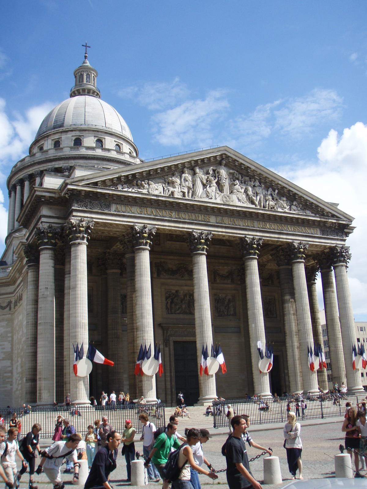 รูปถ่าย ฝรั่งเศส(France) ปารีส(Paris) เล่นสเก็ตในปารีส(Randonnee Roller et Coquillages) 2007-07 84