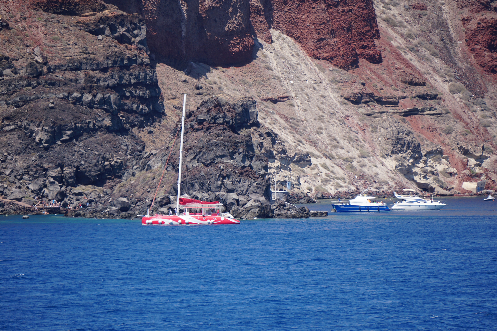 รูปถ่าย กรีก(Greece) ซานโตรินี(Santorini) แอ่งภูเขาไฟซานโตรินี(Santorini caldera) 2016-07 42
