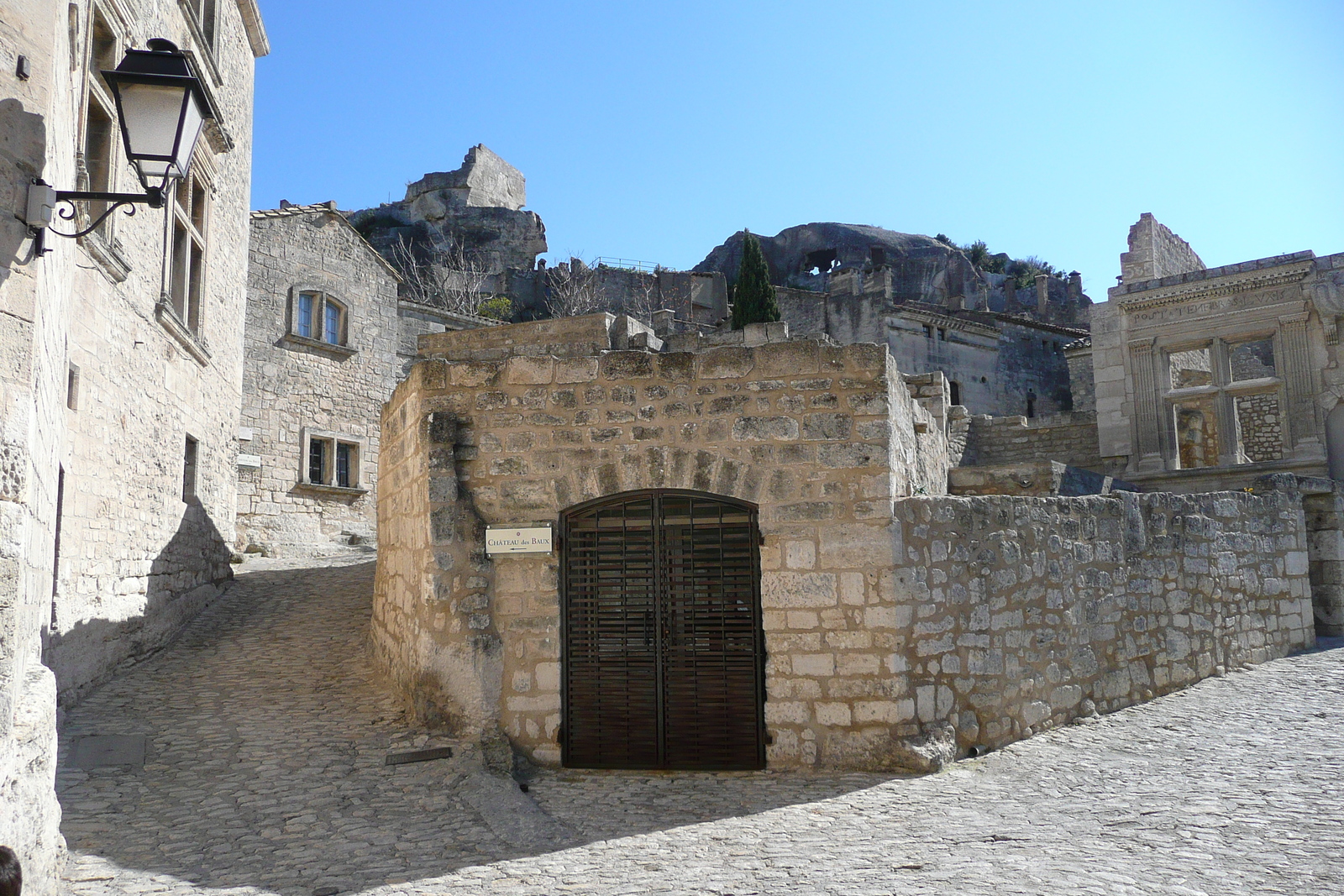 รูปถ่าย ฝรั่งเศส(France) เลส์โบเดอโพรว็องซ์(Baux de Provence) หมู่บ้านโบเดอโพรว็องส์(Baux de Provence Village) 2008-04 6