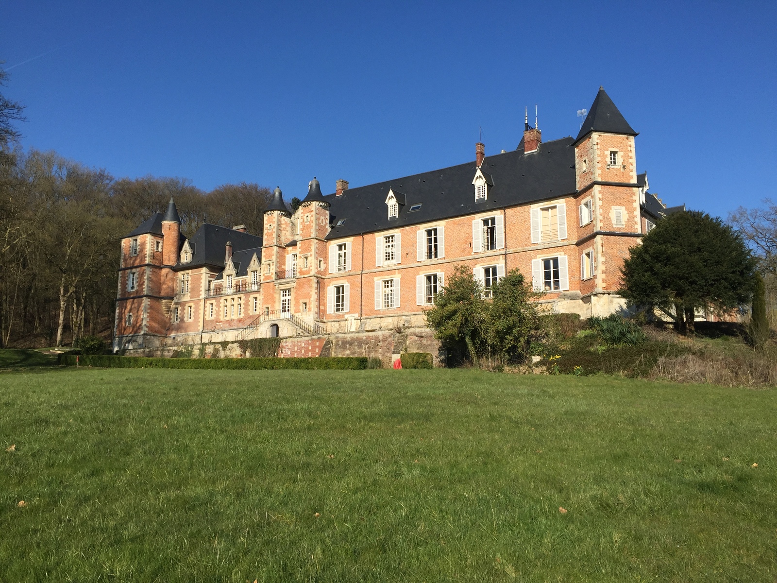 รูปถ่าย ฝรั่งเศส(France) โรงแรมชาโตเดอแบแล็งกลีซ(Chateau de Bellinglise Hotel) 2016-03 18