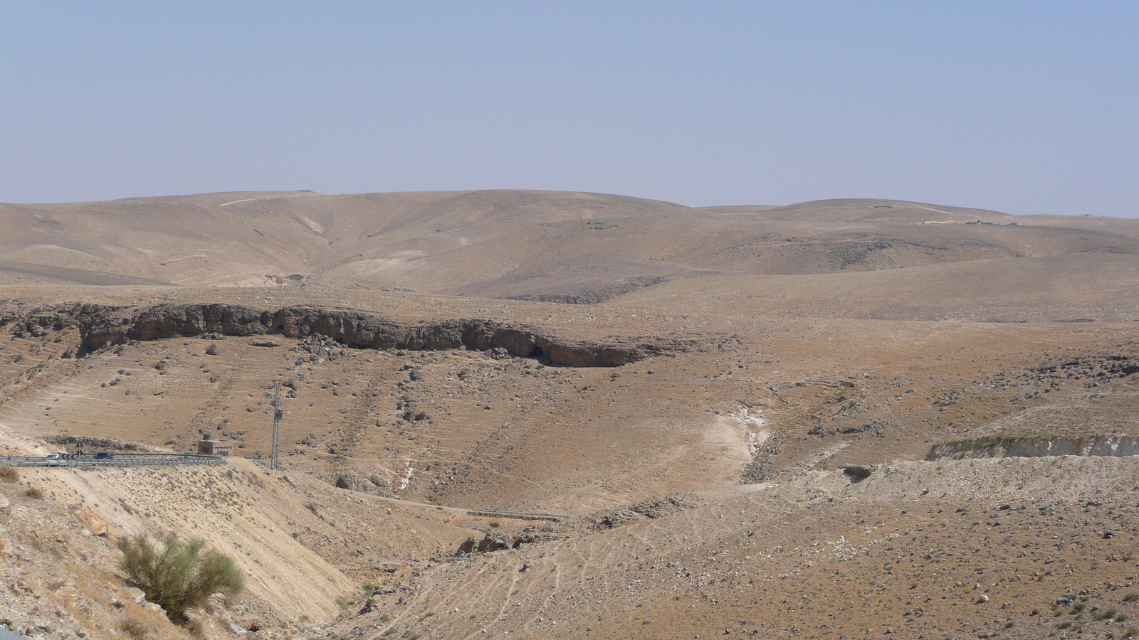 รูปถ่าย อิสราเอล(Israel) ถนนจากอาราดไปทะเลเดดซี(Arad to Dead Sea road) 2007-06 32