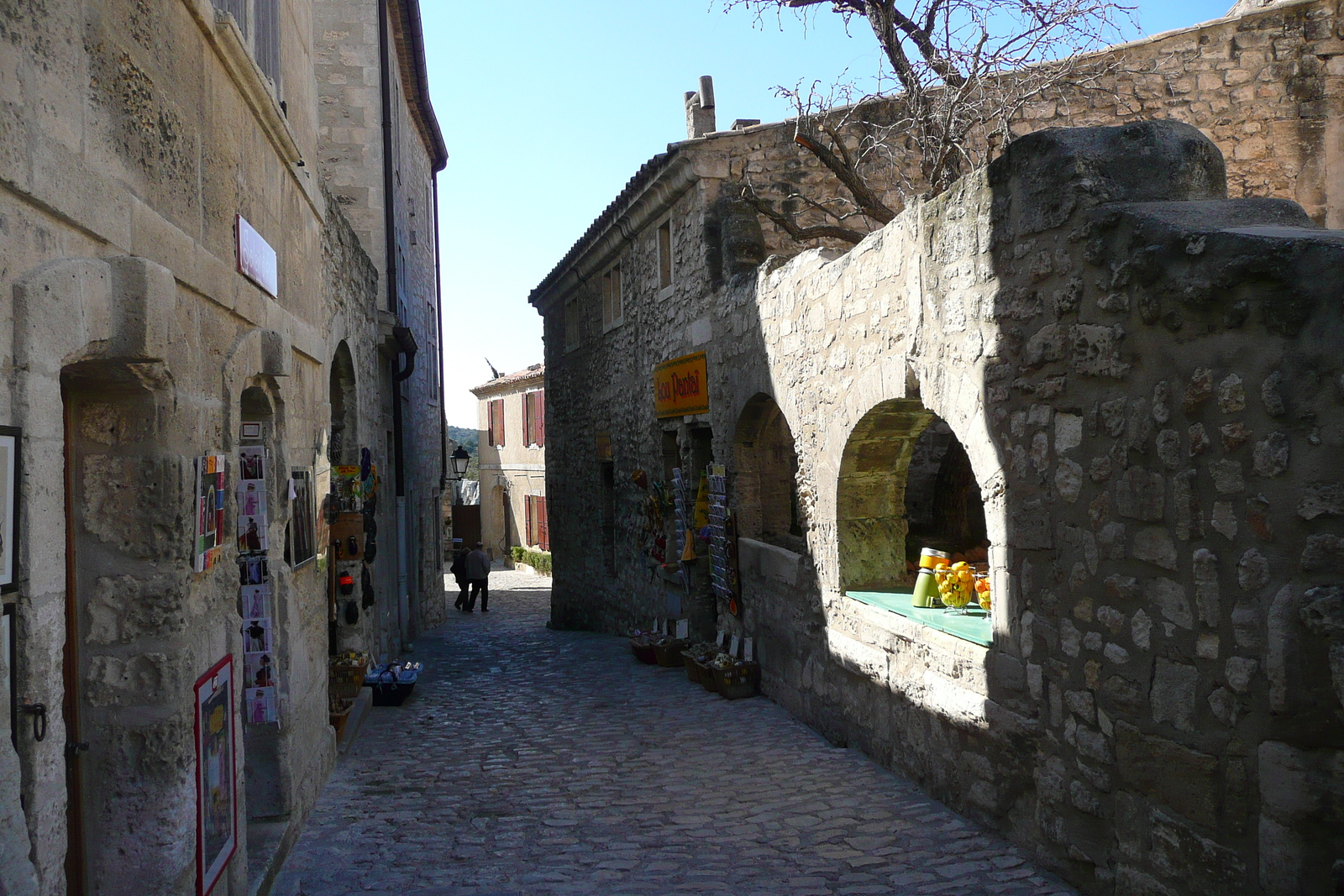 รูปถ่าย ฝรั่งเศส(France) เลส์โบเดอโพรว็องซ์(Baux de Provence) หมู่บ้านโบเดอโพรว็องส์(Baux de Provence Village) 2008-04 43