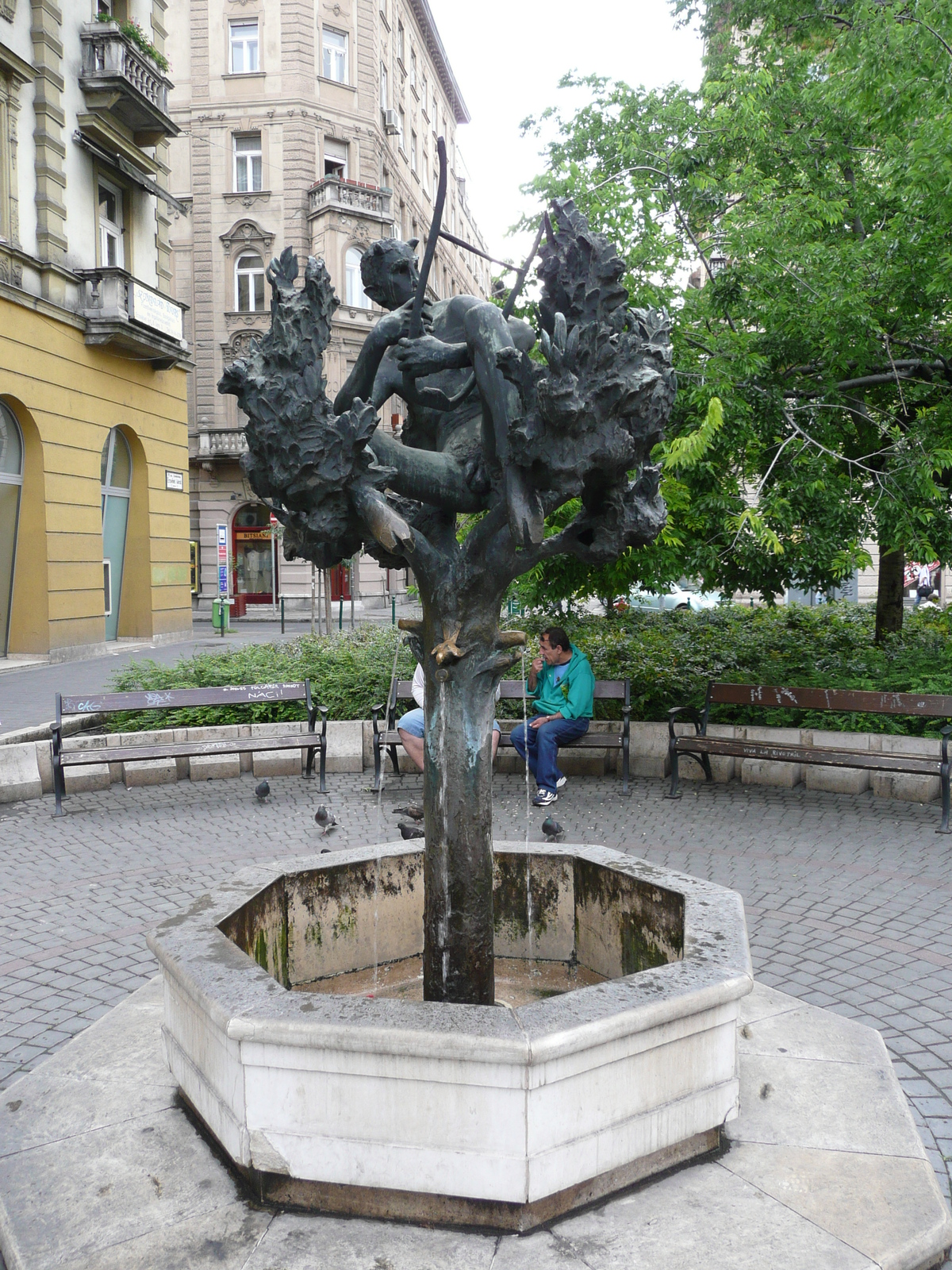 รูปถ่าย ฮังการี(Hungary) บูดาเปสต์(Budapest) ใจกลางบูดาเปสต์(Central Budapest) 2007-06 92