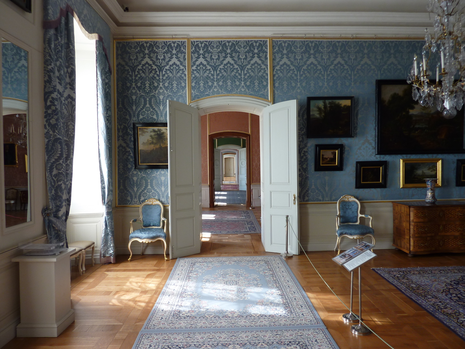 รูปถ่าย ลัตเวีย(Latvia) พระราชวังรุนดาเล(Rundale Palace) 2009-04 91