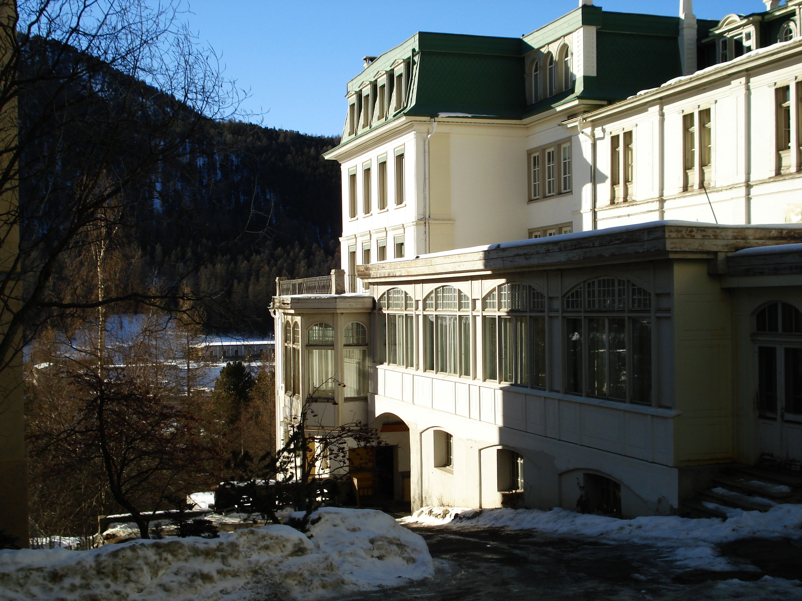 รูปถ่าย สวิสเซอร์แลนด์(Switzerland) ปองเทรซีน่า(Pontresina) 2007-01 155